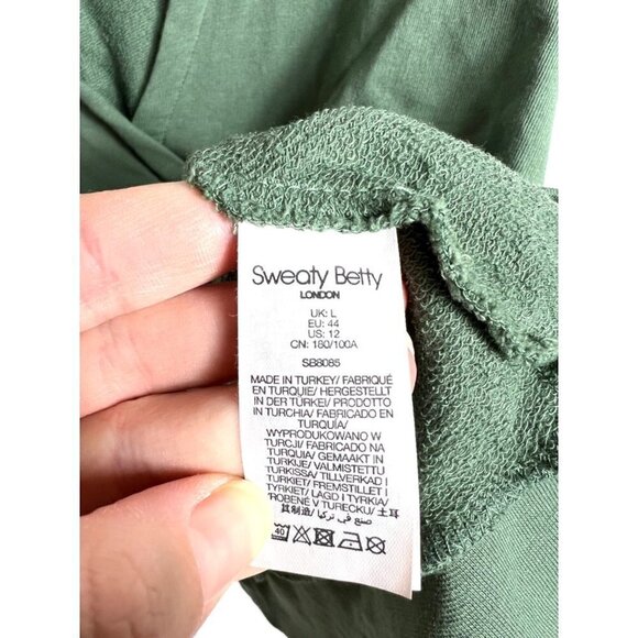 Sweaty‎ Betty green hoodie - Picture 7 of 9
